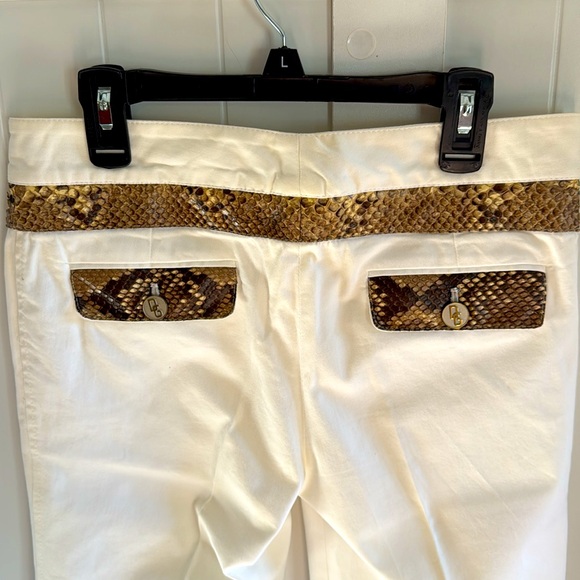 Dolce & Gabanna python trim pants - Picture 4 of 7